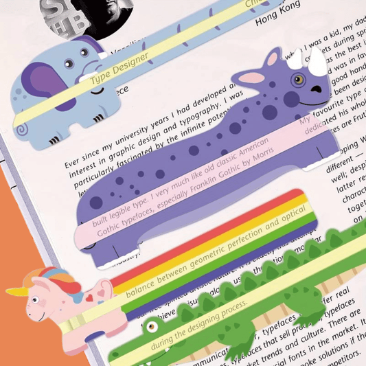 Animal Coloured Reading Overlays - MAKES SENSE TO ME