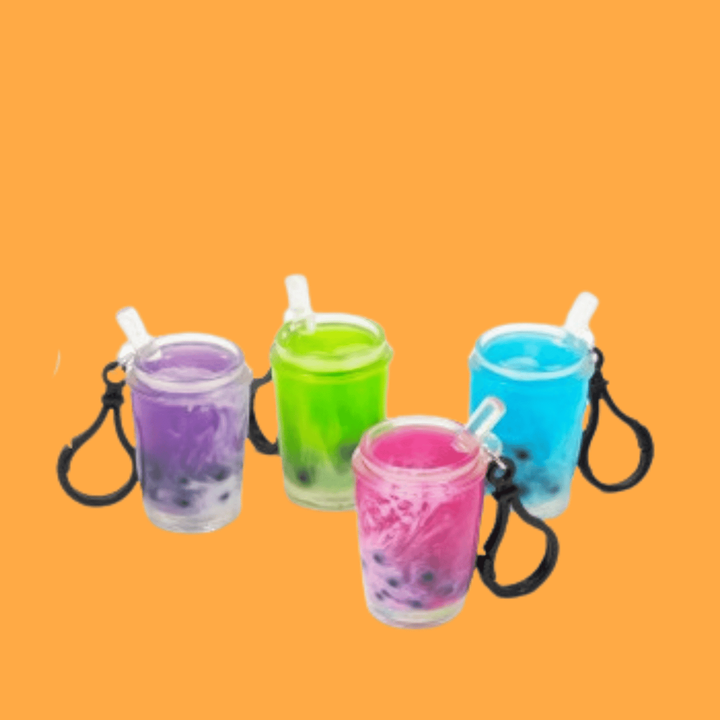 Bubble Tea Squishy Keychain - MAKES SENSE TO ME