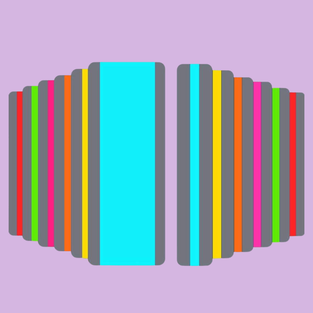 Framed Coloured Reading Overlays - 2 Pack - MAKES SENSE TO ME