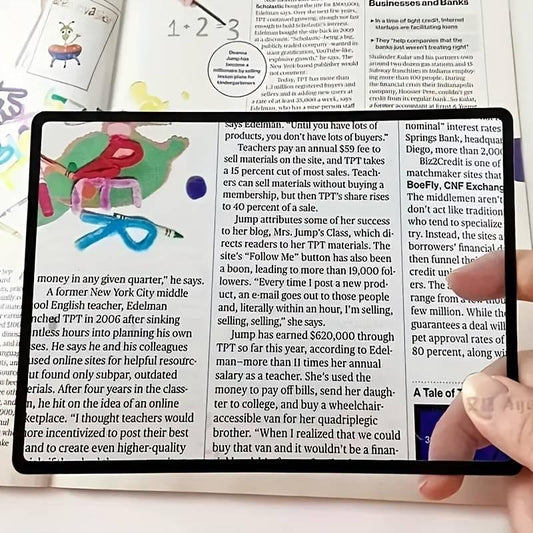 Magnifying Reading Overlay - MAKES SENSE TO ME