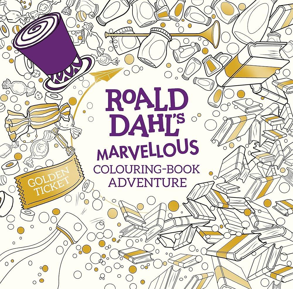 Roald Dahl A Marvellous Colouring Bk - MAKES SENSE TO ME