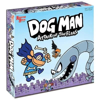 Dog Man Attack of the FLEAS Board Game