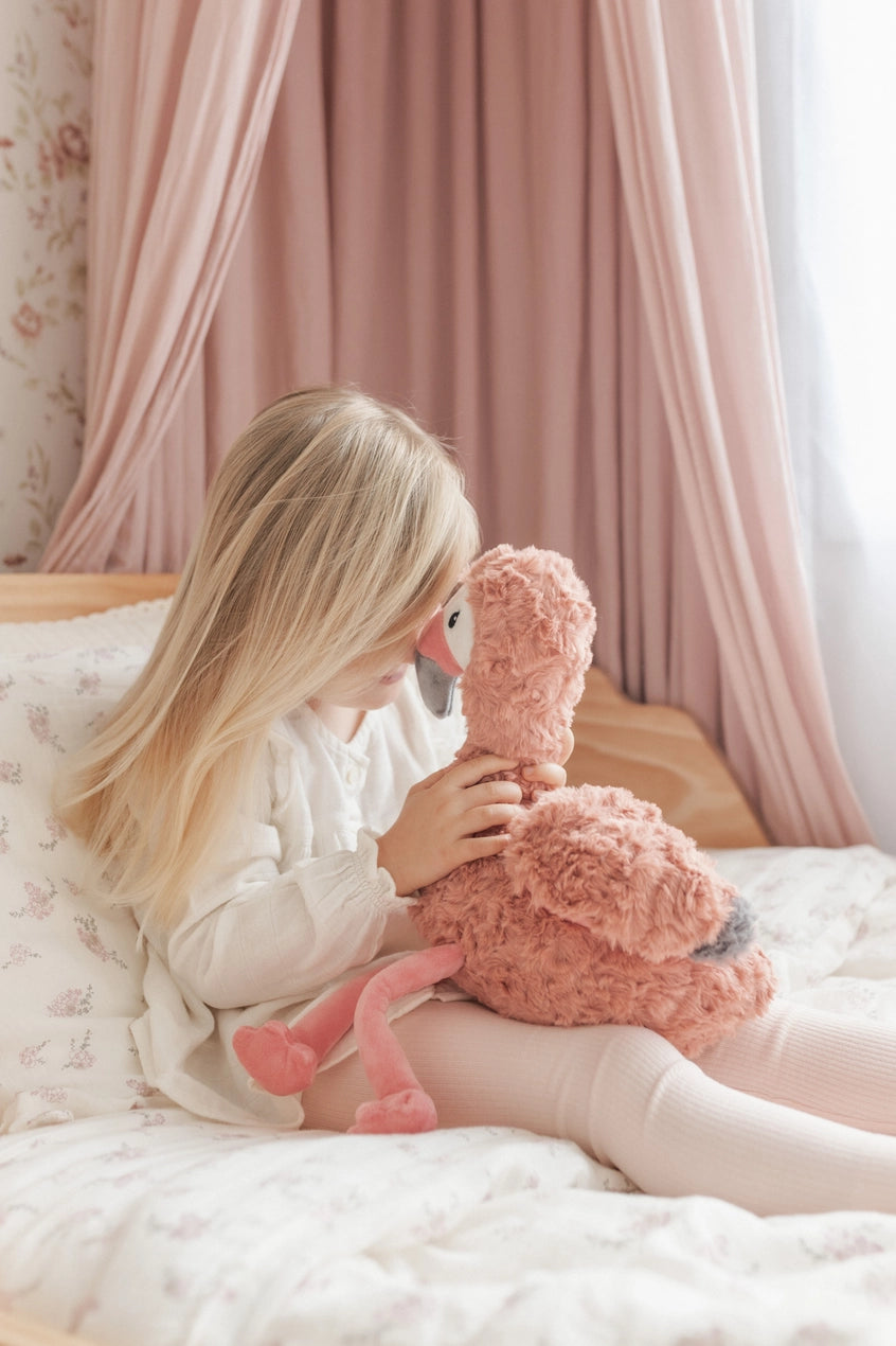 Francesca the Flamingo Weighted Plush Toy