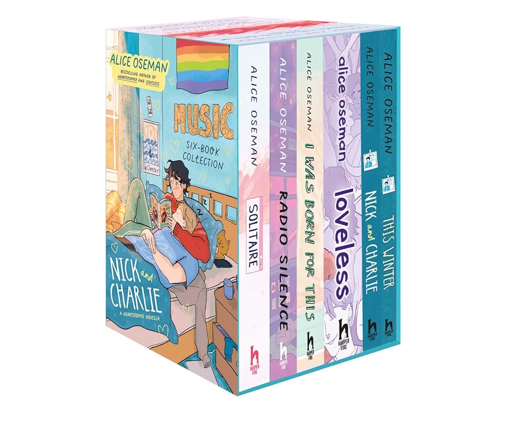 Alice Oseman Six-Book Collection Boxset cover image
