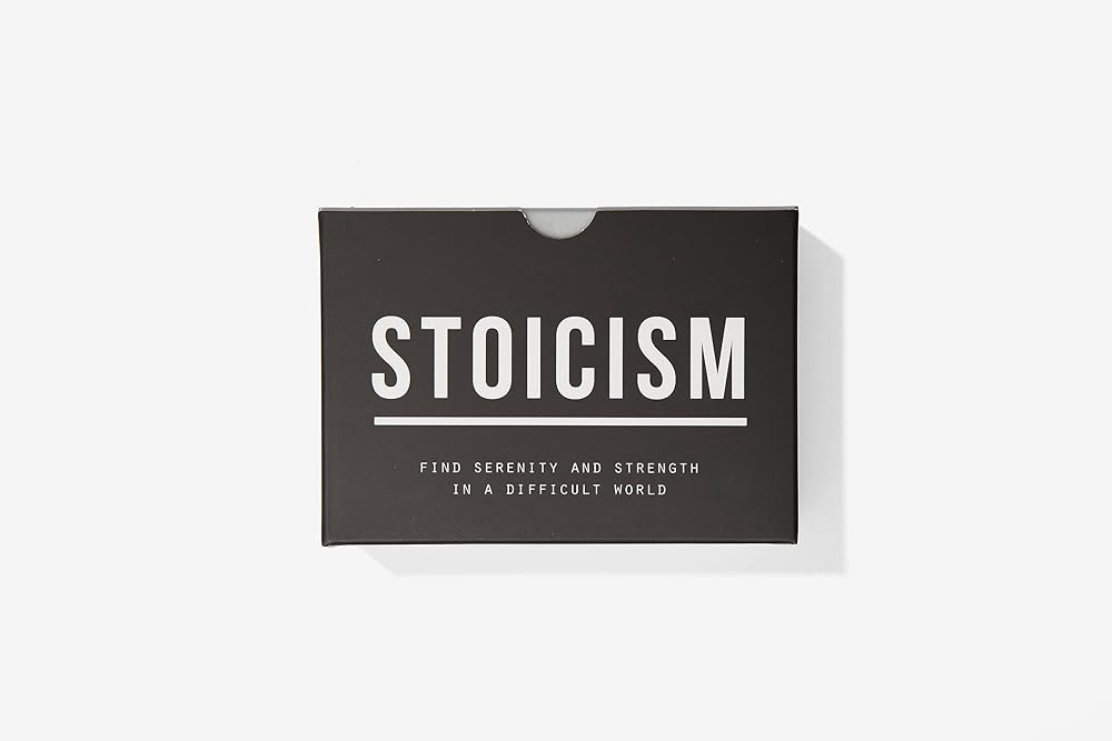 Stoicism Cards: Find serenity and strength in a difficult world cover image