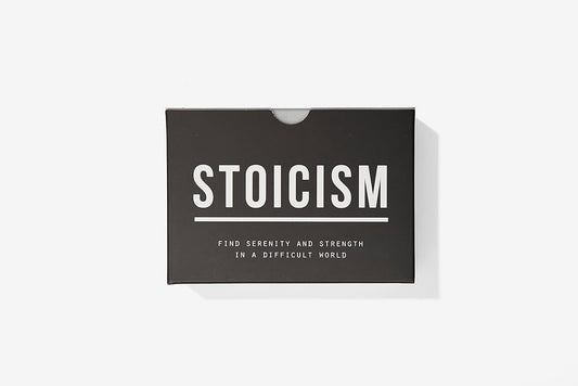Stoicism Cards: Find serenity and strength in a difficult world cover image