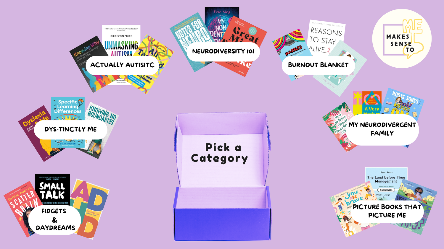 MAKES SENSE TO ME - The Neurodivergent Bookshop