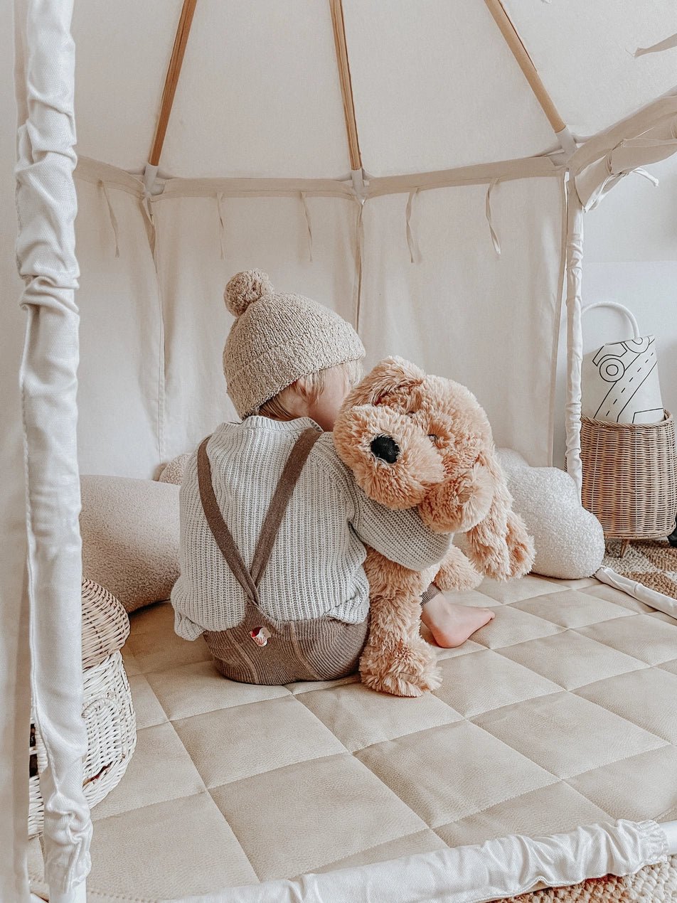 Charlie Puppy Dog Weighted Plush Toy - MAKES SENSE TO ME