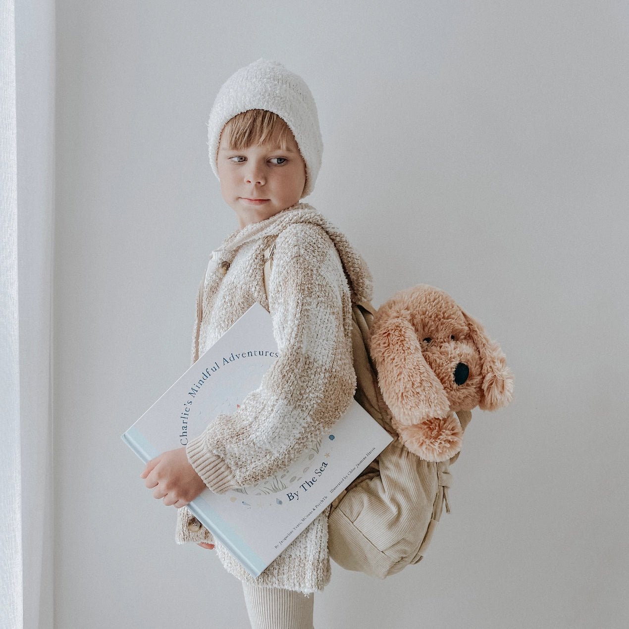 Charlie Puppy Dog Weighted Plush Toy - MAKES SENSE TO ME