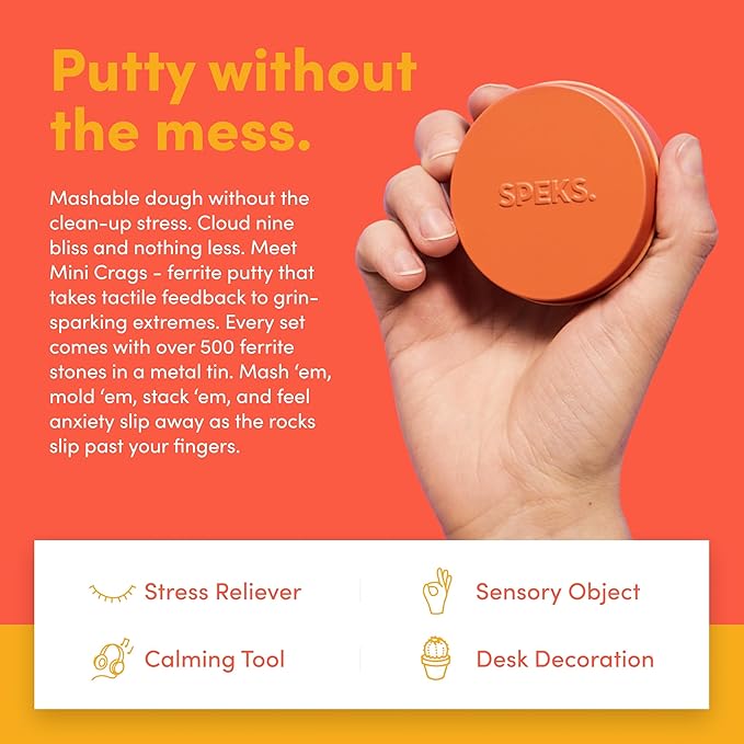 Crags Magnetic Putty – Matte Coral - MAKES SENSE TO ME