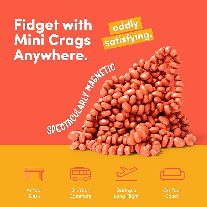 Crags Magnetic Putty – Matte Coral - MAKES SENSE TO ME