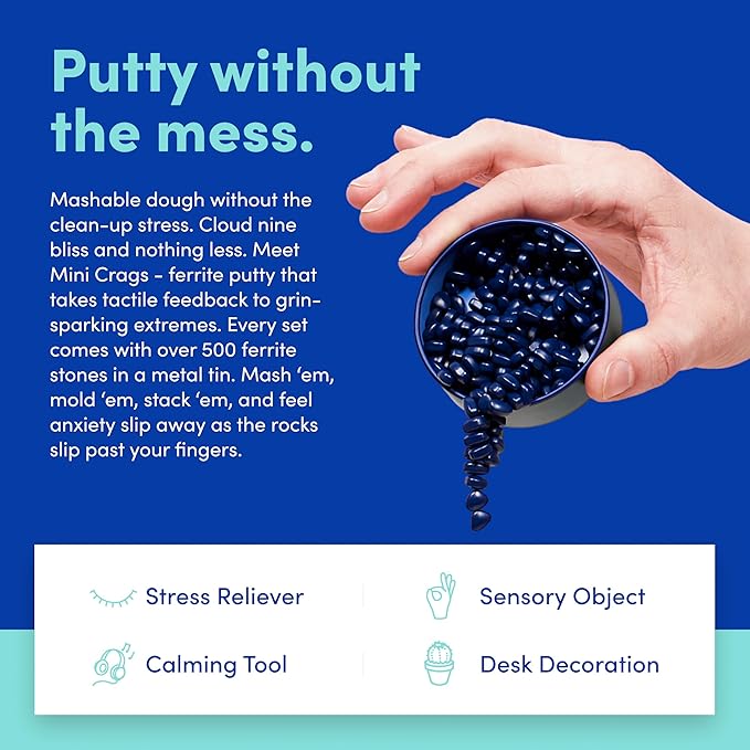 Crags Magnetic Putty – Matte Indigo - MAKES SENSE TO ME