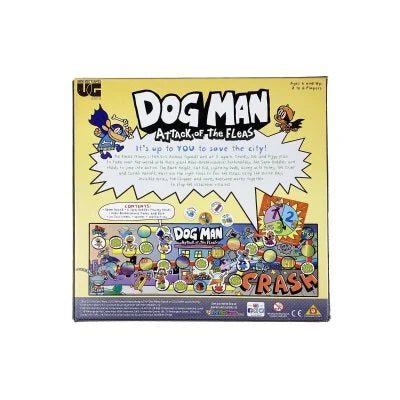 Dog Man Attack of the FLEAS Board Game - MAKES SENSE TO ME