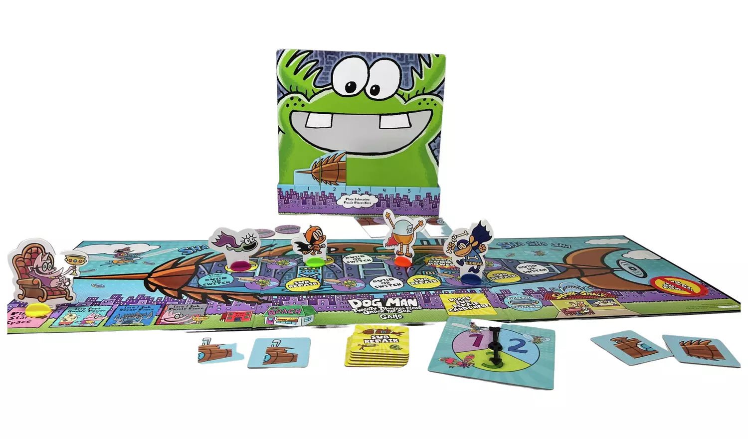 Dogman 20,000 Fleas Under The Sea Game Board Game - MAKES SENSE TO ME