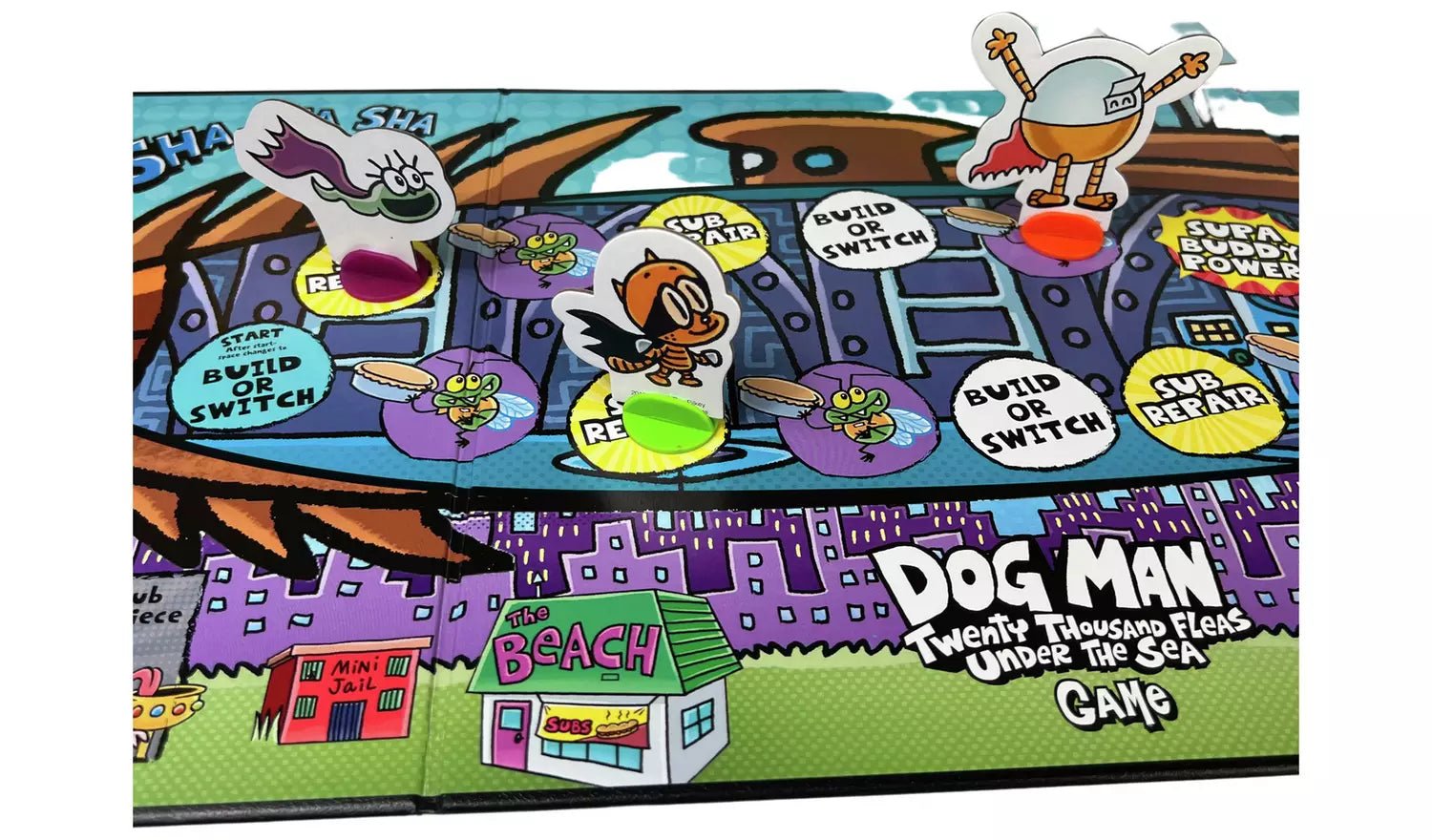Dogman 20,000 Fleas Under The Sea Game Board Game - MAKES SENSE TO ME
