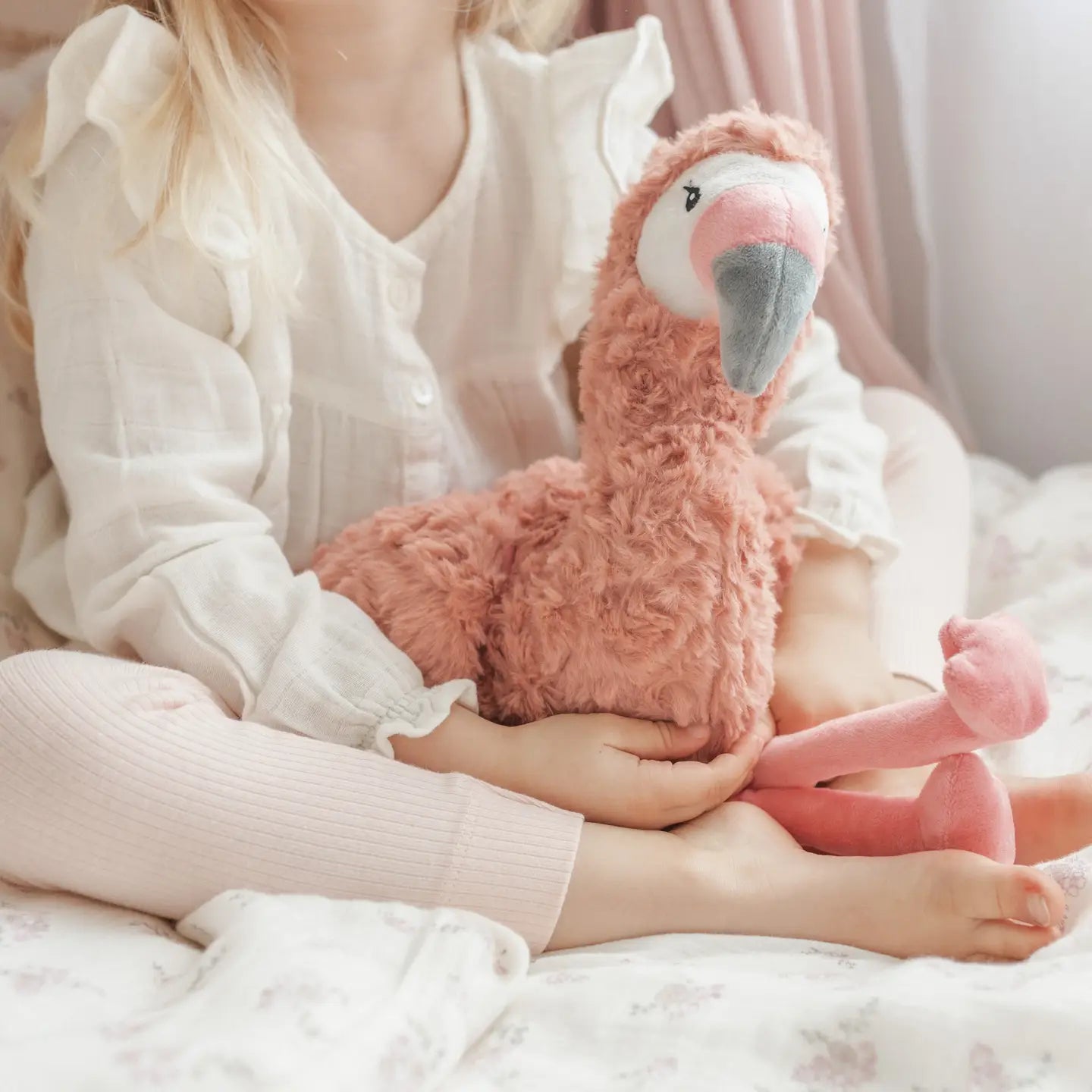 Francesca the Flamingo Weighted Plush Toy