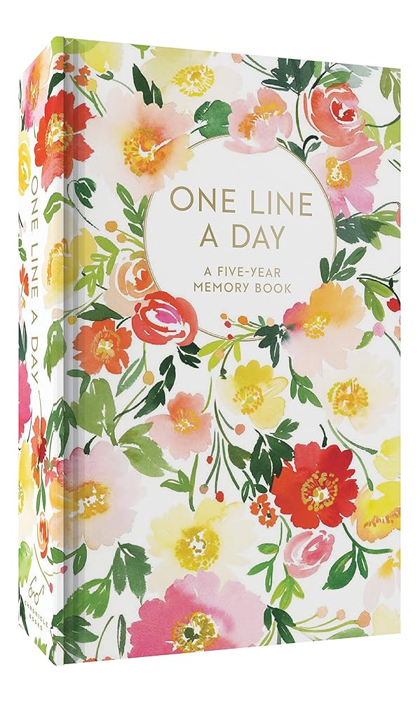 Floral One Line a Day: A Five - Year Memory Book - MAKES SENSE TO ME