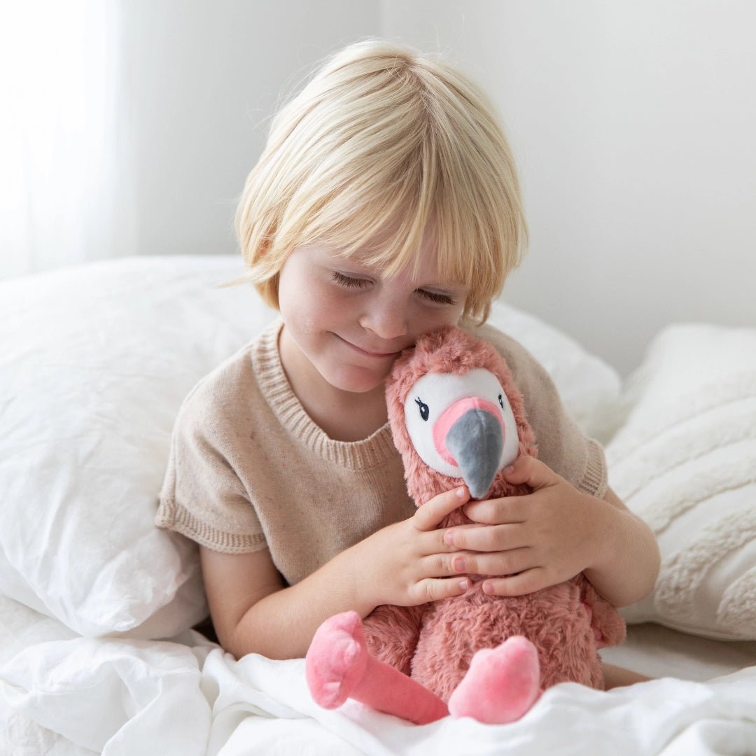 Francesca the Flamingo Weighted Plush Toy - MAKES SENSE TO ME