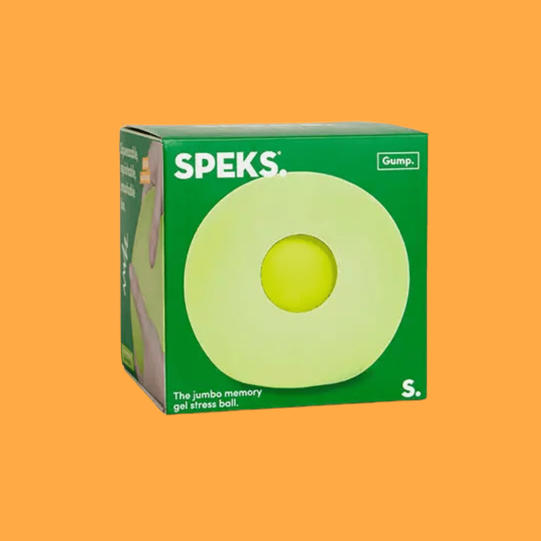 Gump Jumbo - the Memory Gel Stress Ball - MAKES SENSE TO ME