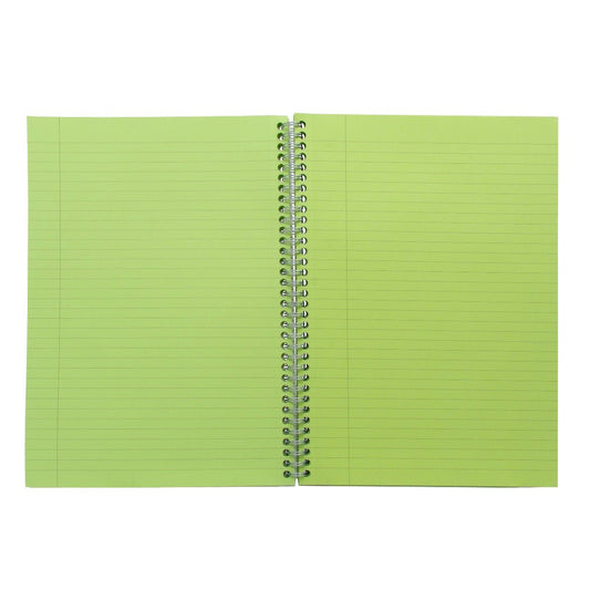 Irlen Coloured A4 Notebook Jotta - Green - MAKES SENSE TO ME