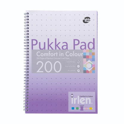 Irlen Coloured A4 Notebook Jotta - Lavender - MAKES SENSE TO ME