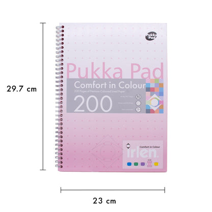Irlen Coloured A4 Notebook Jotta - Rose - MAKES SENSE TO ME