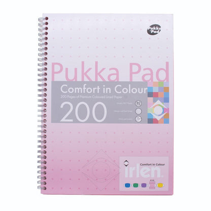 Irlen Coloured A4 Notebook Jotta - Rose - MAKES SENSE TO ME