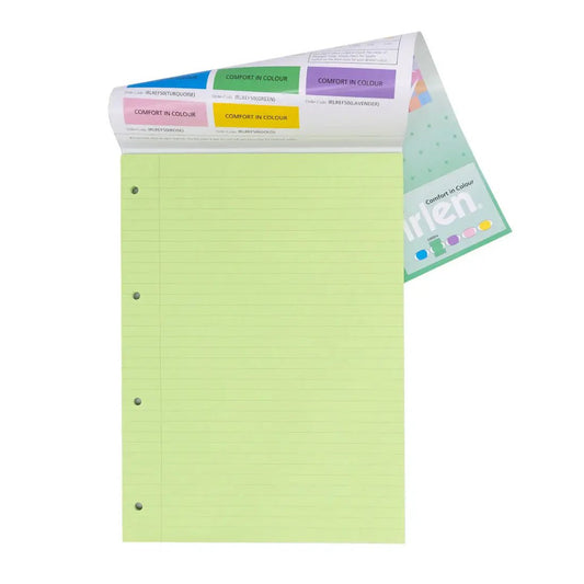Irlen Coloured A4 Notepads - Green - MAKES SENSE TO ME
