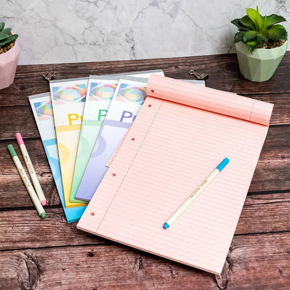 Irlen Coloured A4 Notepads - Turquoise - MAKES SENSE TO ME