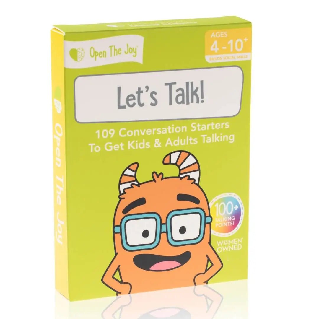 Let's Talk: Conversation Starters For Kids To Discuss Feelings - MAKES SENSE TO ME