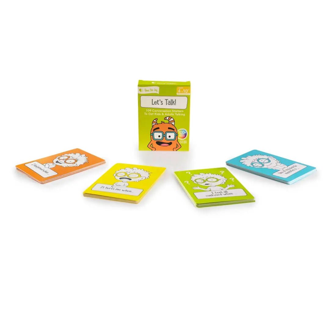 Let's Talk: Conversation Starters For Kids To Discuss Feelings - MAKES SENSE TO ME