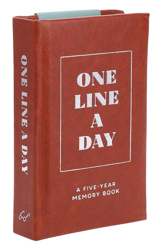 Luxe One Line a Day: A Five - Year Memory Book - MAKES SENSE TO ME