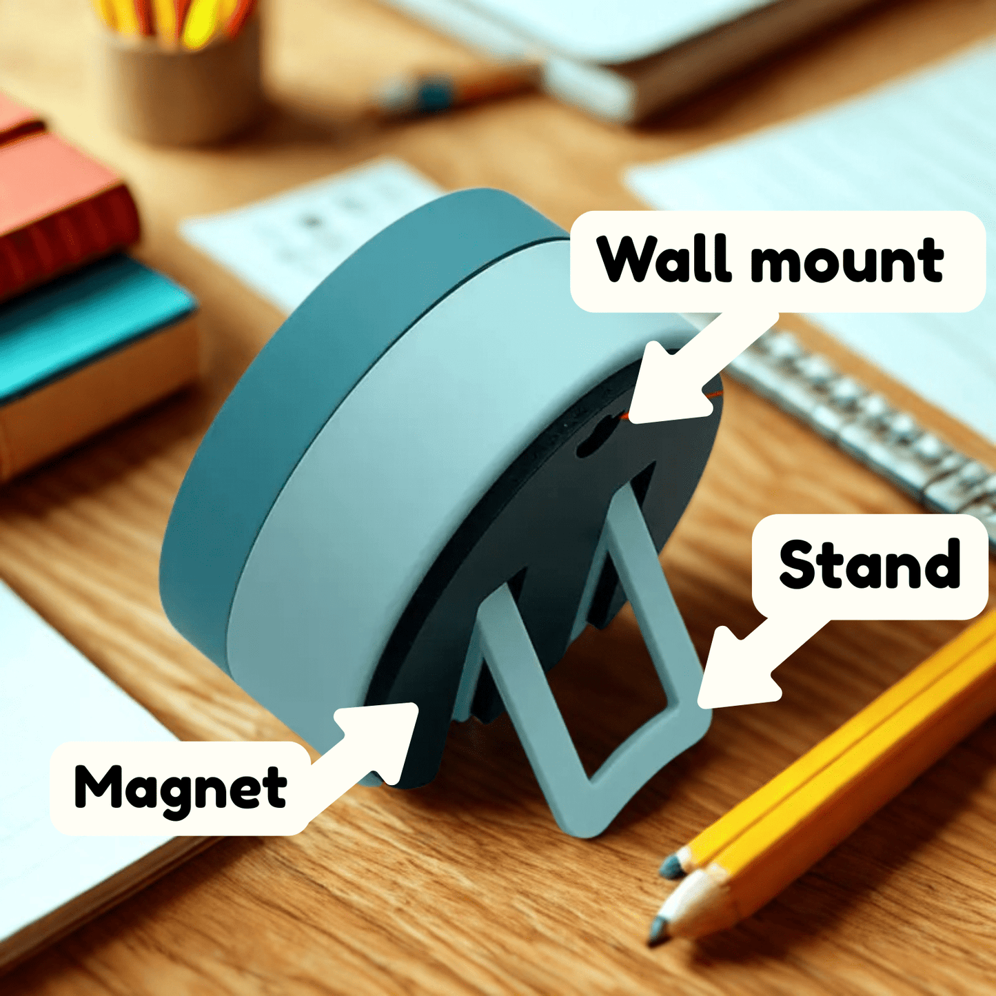 Magnetic Visual Timer - Lime/Green - MAKES SENSE TO ME