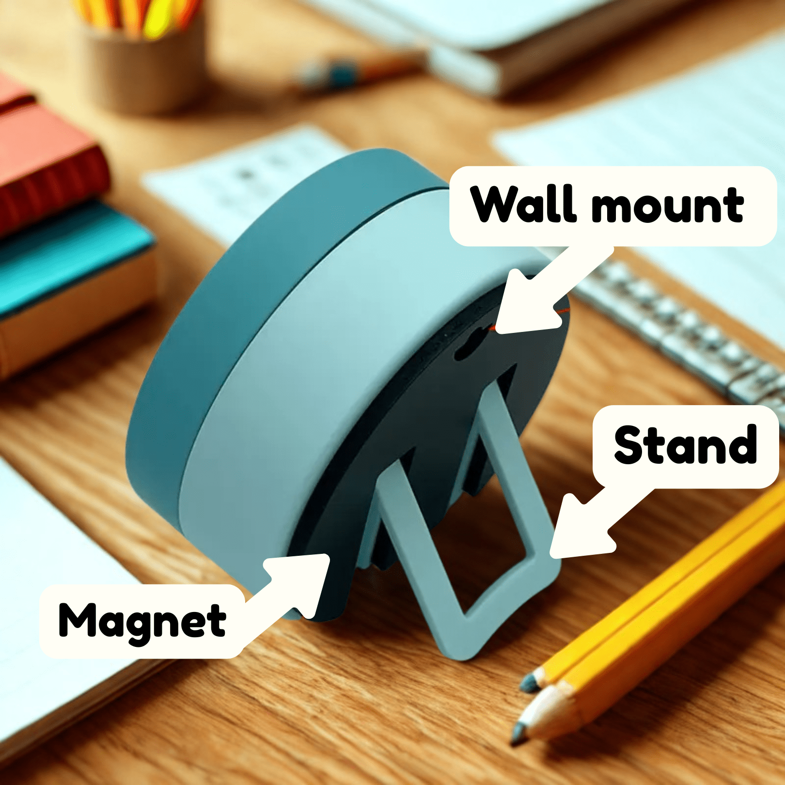 Magnetic Visual Timer - Lime/Green - MAKES SENSE TO ME