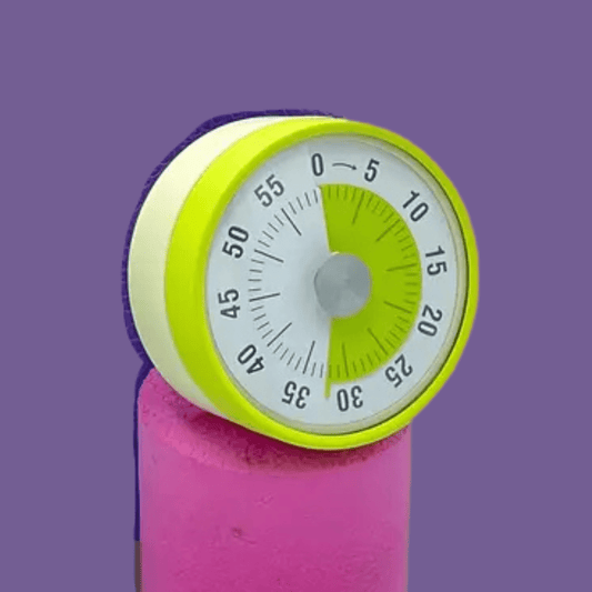 Magnetic Visual Timer - Lime/Green - MAKES SENSE TO ME