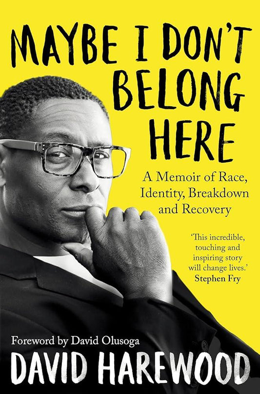 Maybe I Don't Belong Here: A Memoir of Race, Identity, Breakdown and Recovery - MAKES SENSE TO ME  