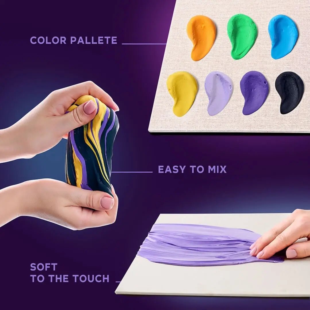 Okto Air Dry Clay 3D Sensory Art Canvas - New York - MAKES SENSE TO ME