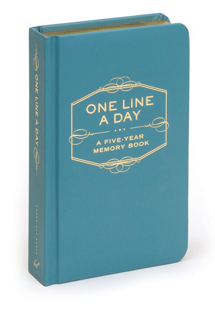 One Line A Day: A Five - Year Memory Book (5 Year Journal, Daily Journal, Yearly Journal, Memory Journal) - MAKES SENSE TO ME
