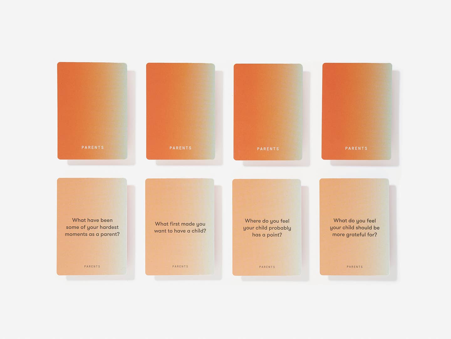 Parents & Teenagers Family Bonding Activity Cards - MAKES SENSE TO ME