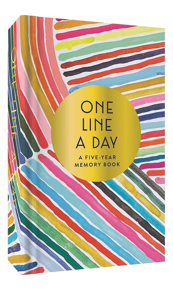 Rainbow One Line a Day: A Five - Year Memory Book - MAKES SENSE TO ME