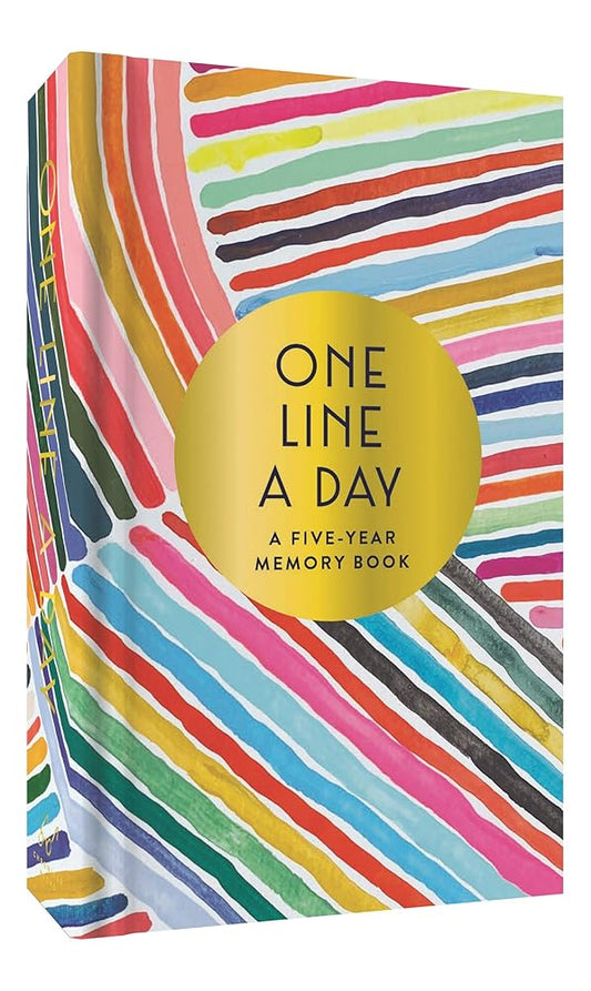 Rainbow One Line a Day: A Five - Year Memory Book - MAKES SENSE TO ME