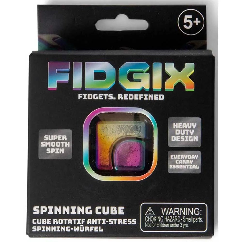 Spinning Cube Fidget - MAKES SENSE TO ME