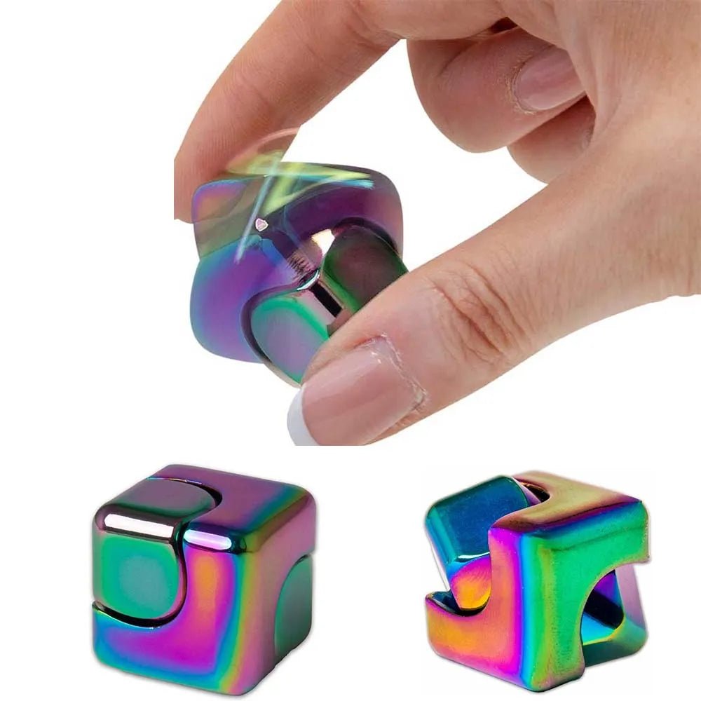 Spinning Cube Fidget - MAKES SENSE TO ME