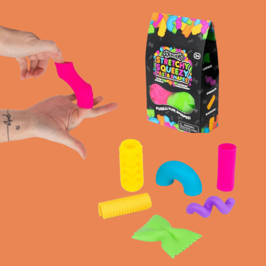 Stretchy Squeezy Pasta Shapes - MAKES SENSE TO ME