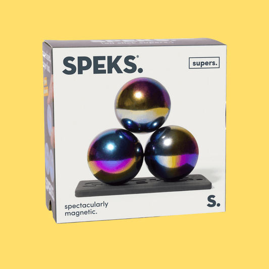 Super - Set of 3 Giant Magnet Balls - Oil Slick - MAKES SENSE TO ME