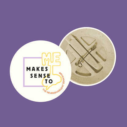 "The Neurodivergent Bookshop" Logo Badge - MAKES SENSE TO ME
