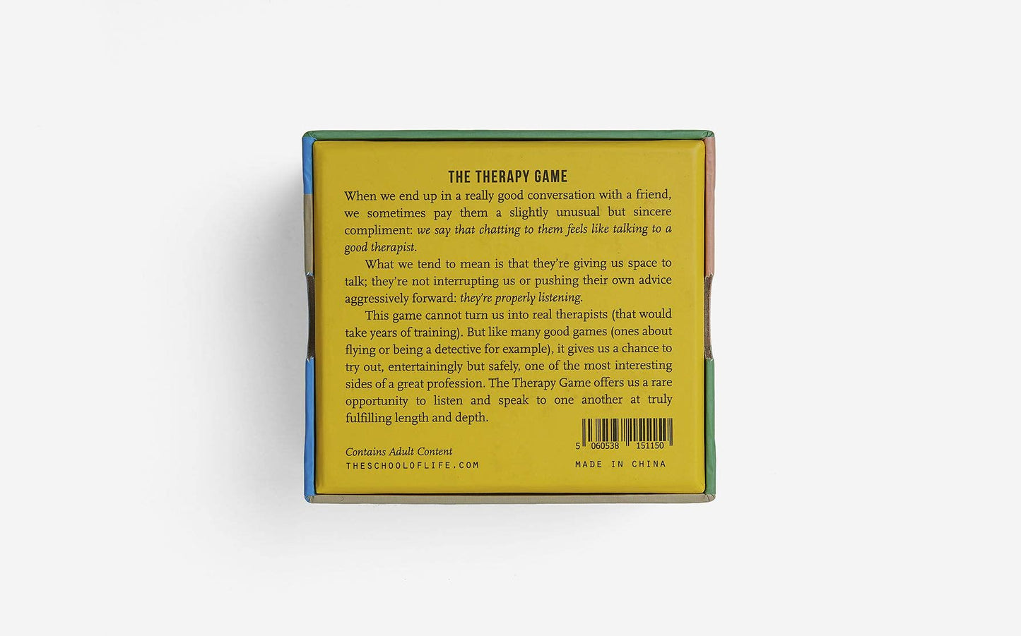 The Therapy Game Cards, Self Reflection Tool - MAKES SENSE TO ME