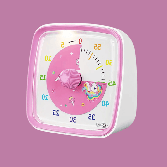 Visual Timer - Pink Unicorn - MAKES SENSE TO ME  