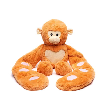 Weighted Plush Monkey Hugger – Soft Cozy Friend - MAKES SENSE TO ME