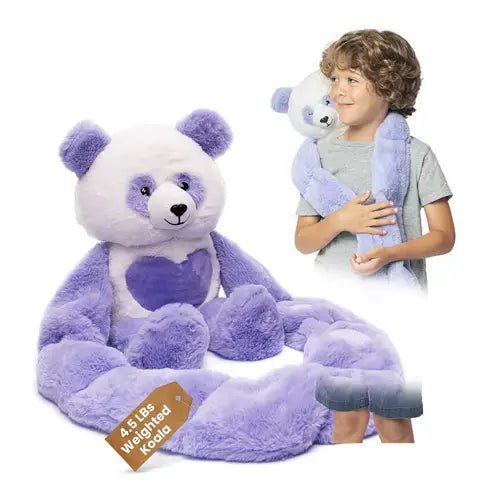 Weighted Plush Panda Hugger – Calming Hugs - MAKES SENSE TO ME